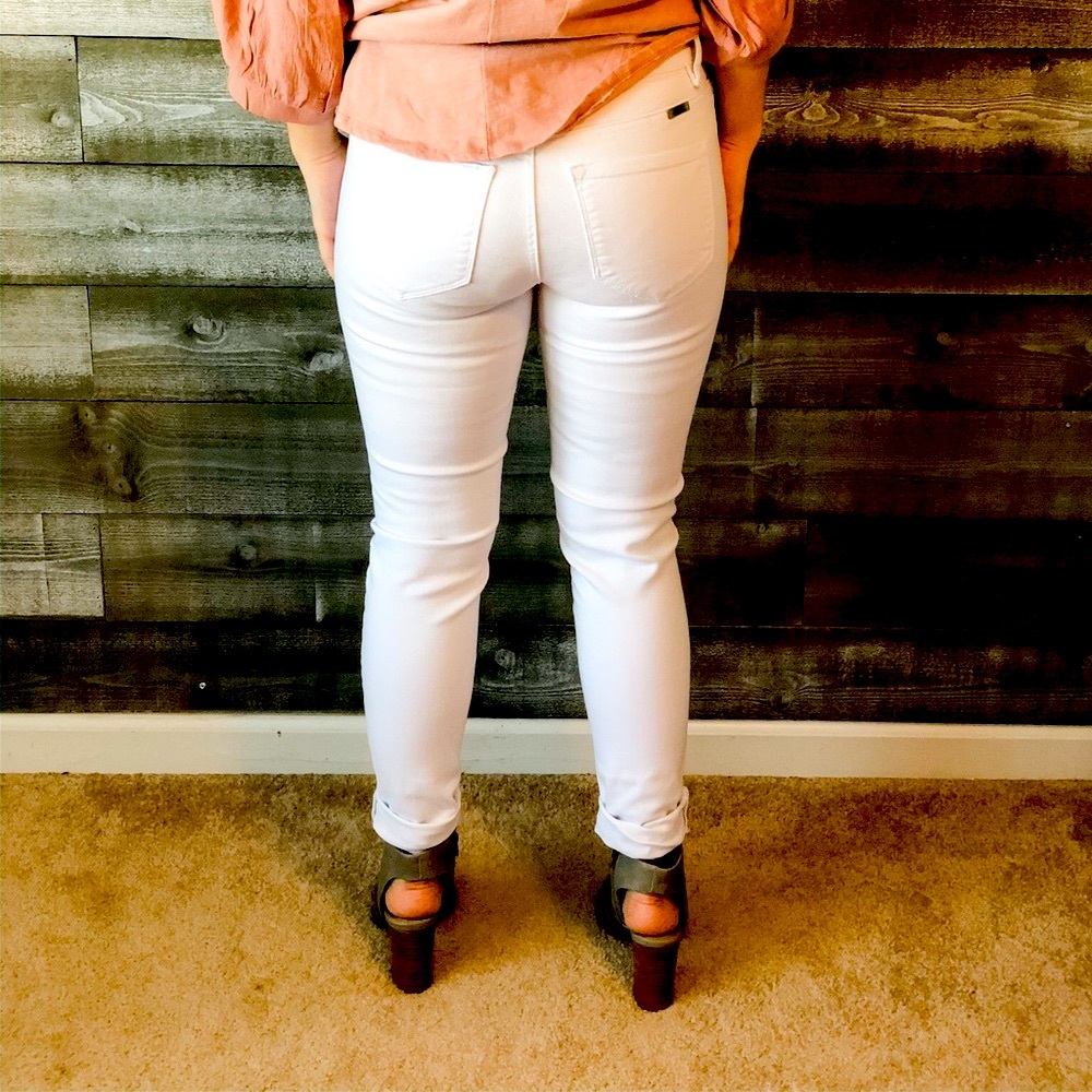 Last pair! Kancan Super skinny white jeans - Picture 7 of 9